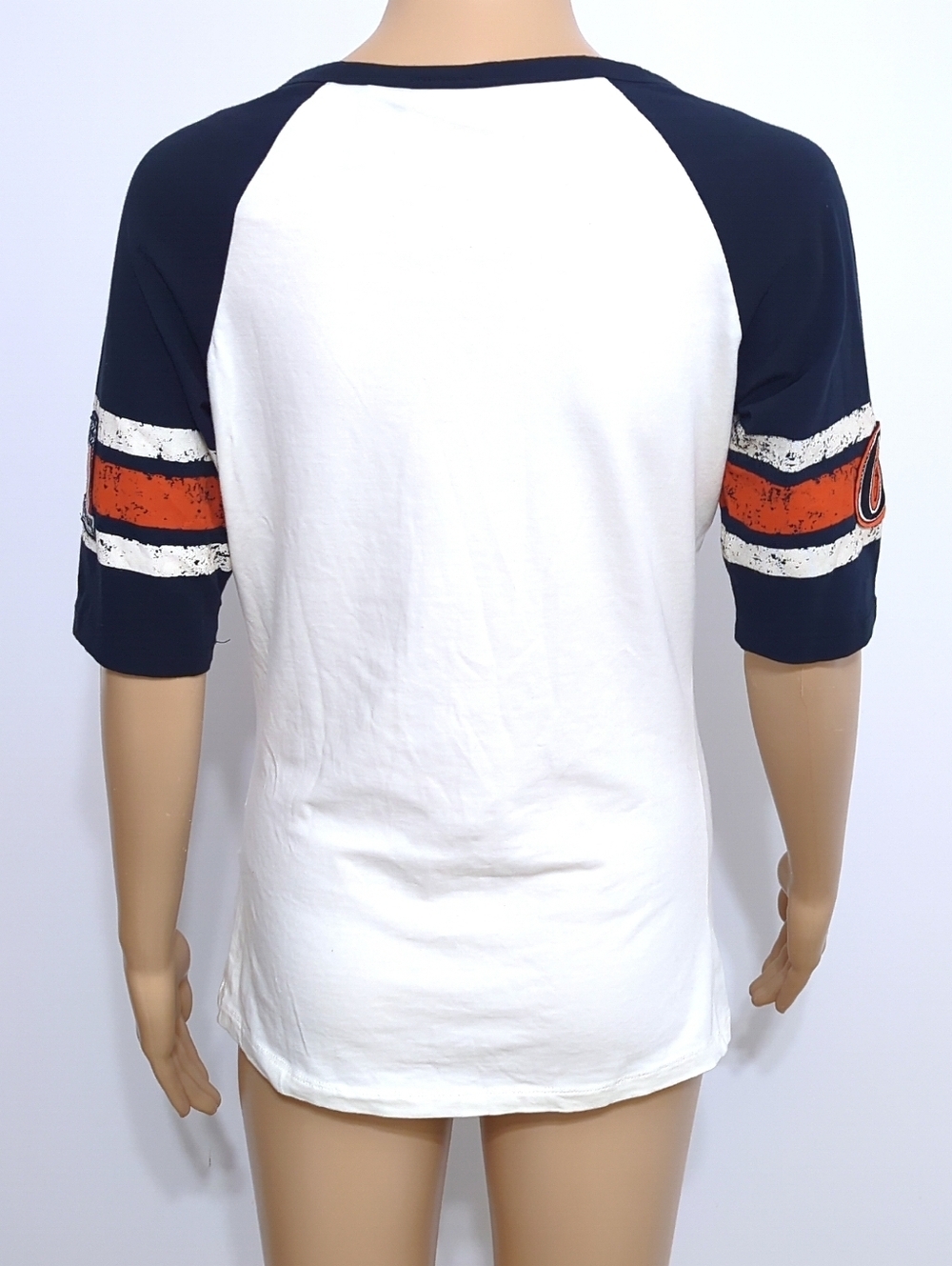 Harley Davidson Raglan Tee 3/4 Sleeve Logo Graphic Biker Shirt S - Picture 3 of 6